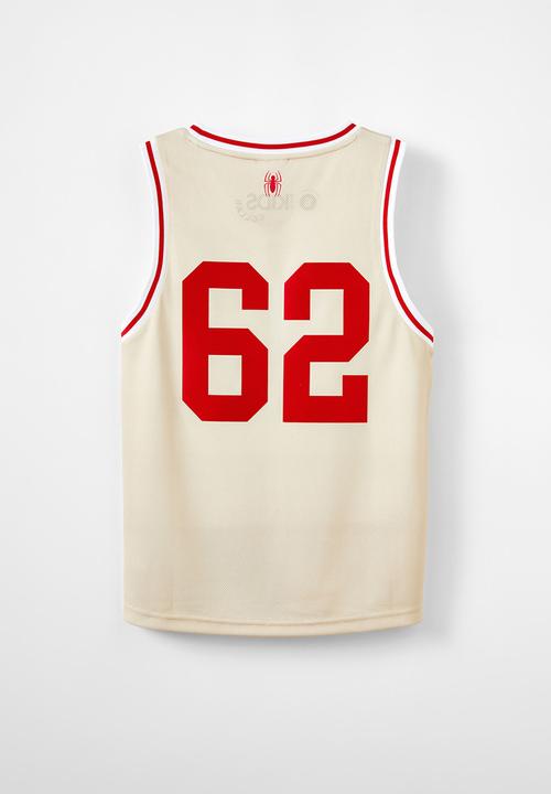 Cotton On - License basketball tank - lcn mar rainy day/spiderman new york
