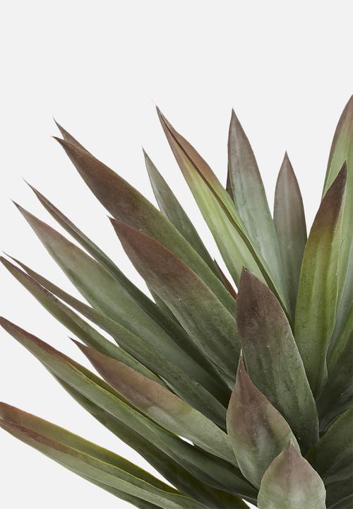 H&S - Artificial Yucca Tree 90cm - green