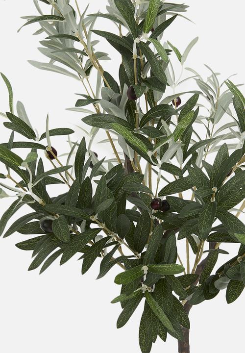 H&S - Artificial Olive Tree 120cm - green