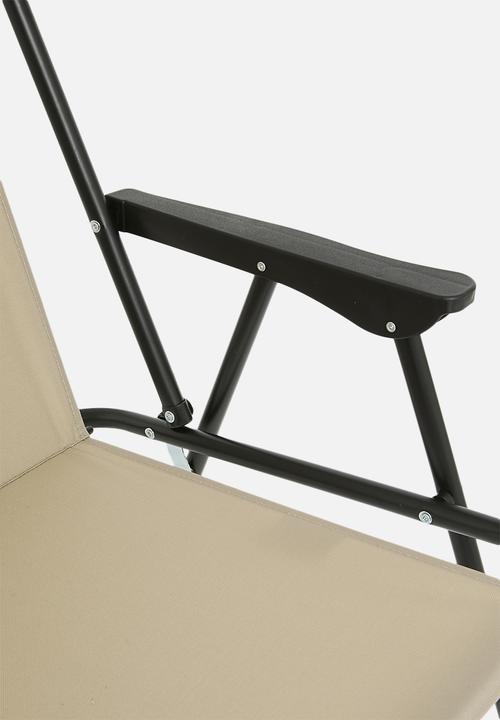 H&S - Foldable camp chair - natural