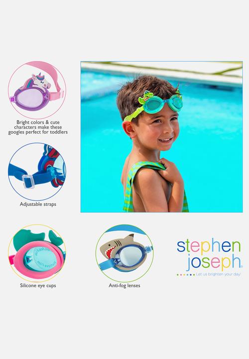 Stephen Joseph - Swim goggles shark - multi