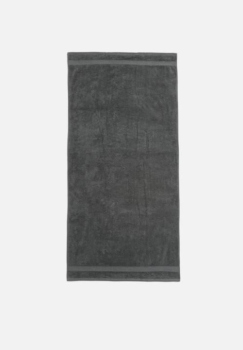 Bathroom Solutions - Pule hand towel - anthracite
