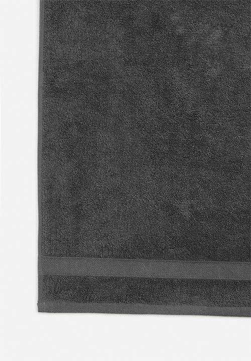 Bathroom Solutions - Pule hand towel - anthracite