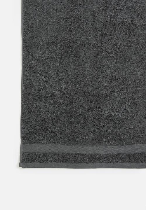 Bathroom Solutions - Pule towel - anthracite