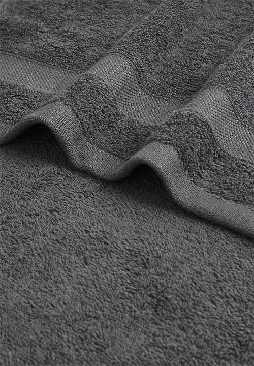 Bathroom Solutions - Pule towel - anthracite