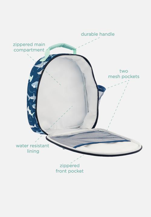 Stephen Joseph - All over print lunchbox shark  - multi