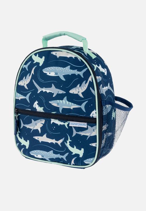 Stephen Joseph - All over print lunchbox shark  - multi
