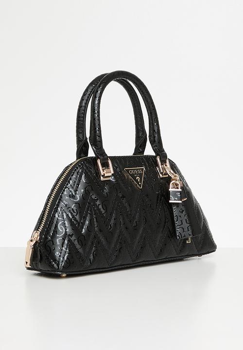 GUESS - Adelard dome satchel - black