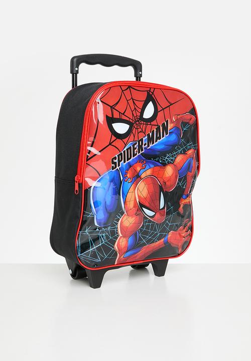 Pop Candy - Spiderman webbed value trolley - red & black