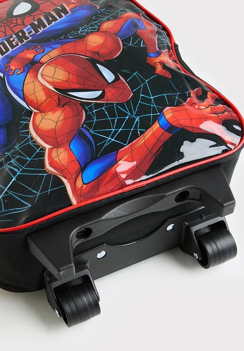 Pop Candy - Spiderman webbed value trolley - red & black