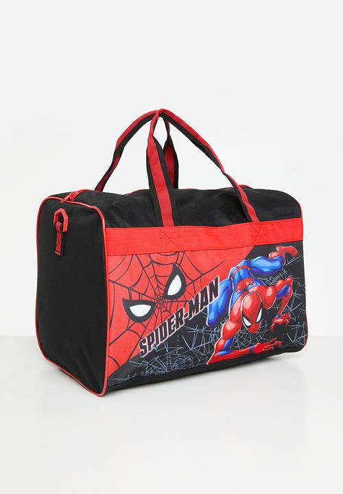 Pop Candy - Spiderman webbed value holdall - red & black