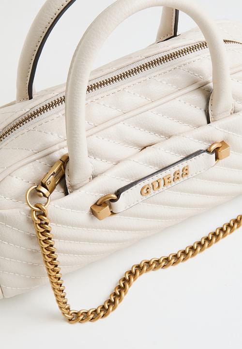 GUESS - Sela box satchel - bone
