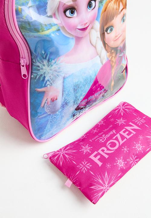 Pop Candy - Frozen anniversary value backpack with pencil bag - pink