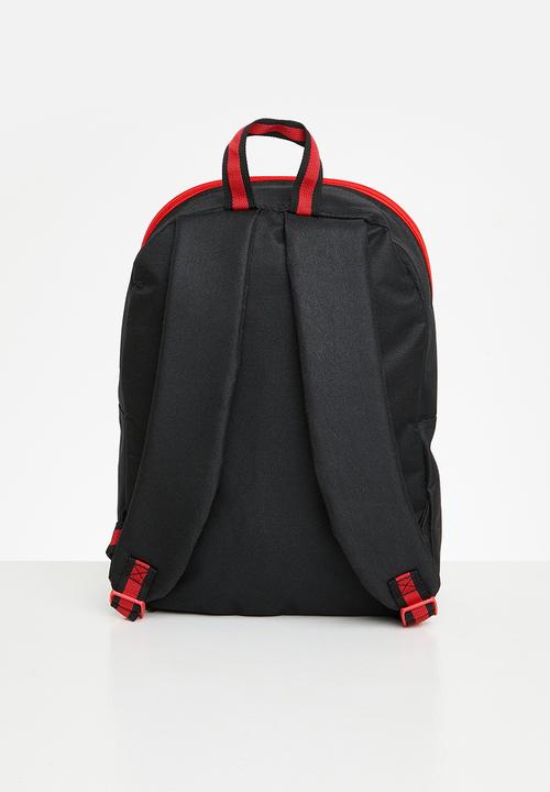 Pop Candy - Spiderman webbed value backpack with pencil bag - black & red 