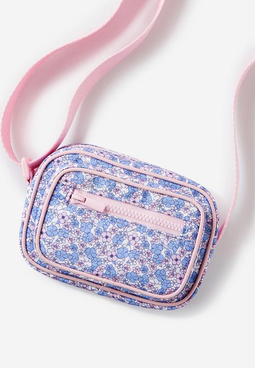 Cotton On - Ciara cross body bag - blush pink/betsy floral
