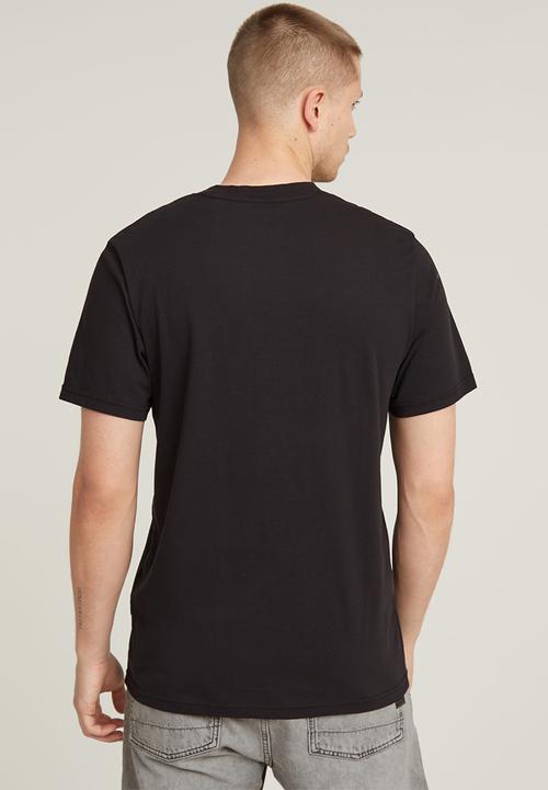 G-STAR - Topography chest gr slim r t - dk black