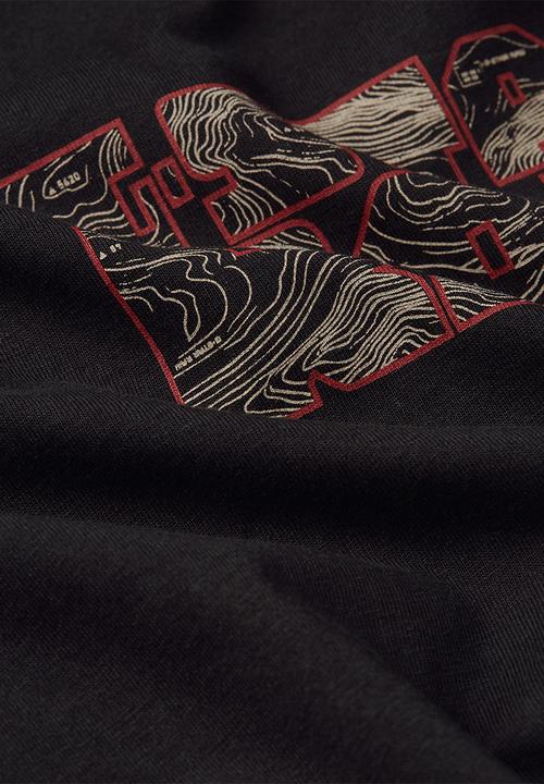 G-STAR - Topography chest gr slim r t - dk black