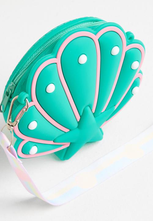 Pop Candy - Seashell shoulder bag - blue & green