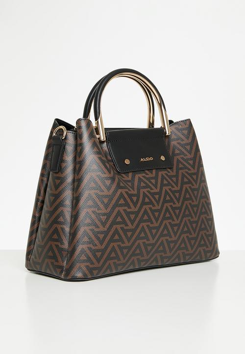 ALDO - Sloana tote bag - brown overflow