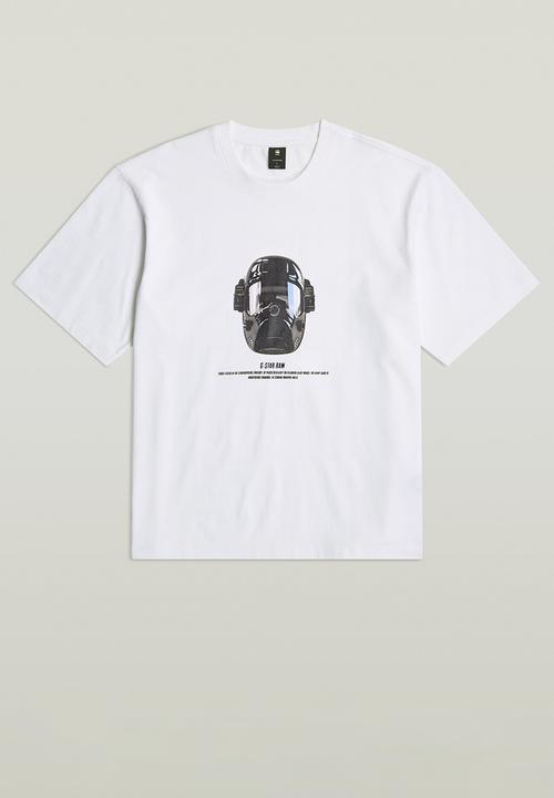 G-STAR - Mask gr boxy r t - white