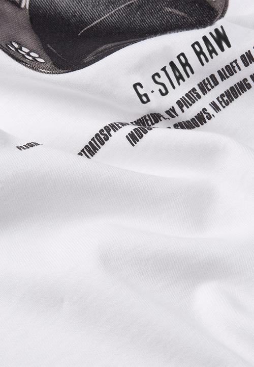 G-STAR - Mask gr boxy r t - white