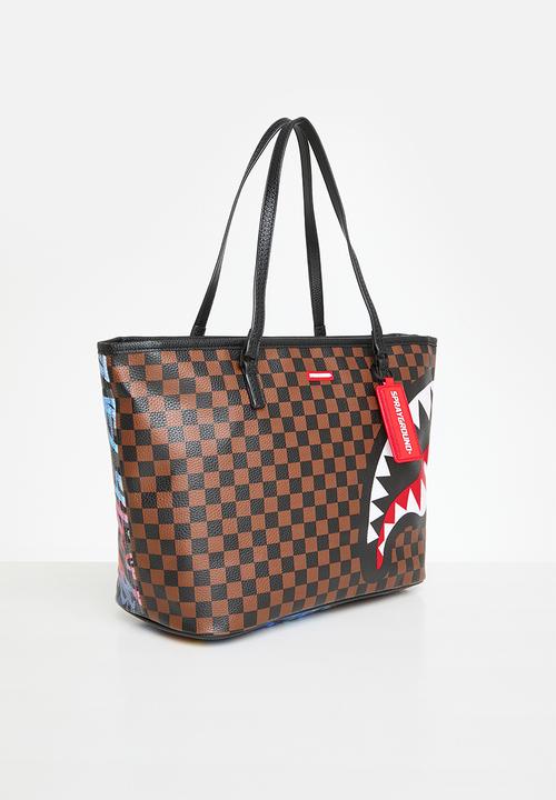 Sprayground - Sharks in stickers tote-multi