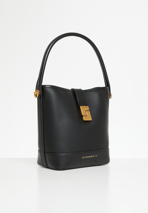 Jo Borkett - Chelsea bucket bag- black