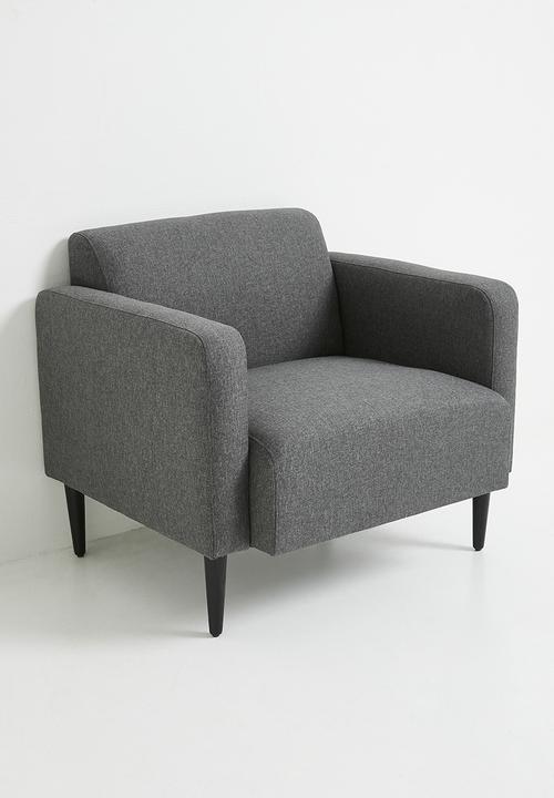 Sixth Floor - Kenzi armchair - Casa charcoal