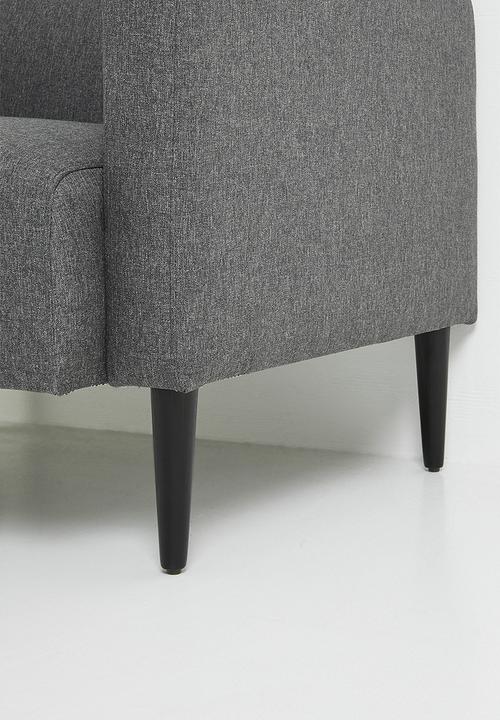 Sixth Floor - Kenzi armchair - Casa charcoal