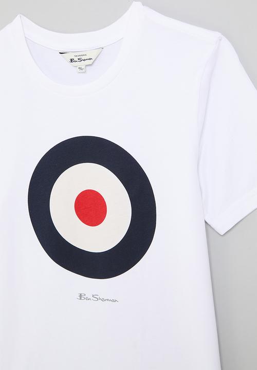 Ben Sherman - Target tee-shirt - white