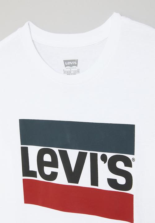 Levi’s® - Lvg sportswear logo tee - white