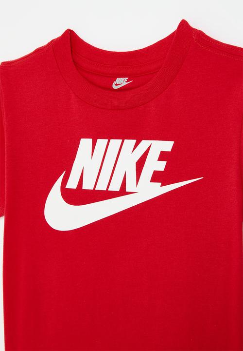 Nike - Nkb futura evergreen - university red / white