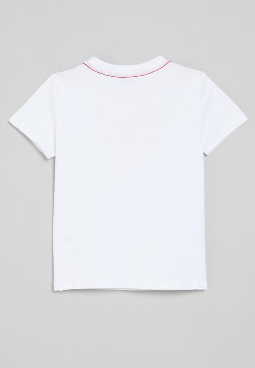 GUESS - Short sleeve T-shirt core - pure white
