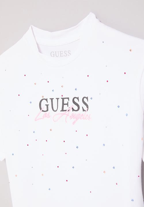 GUESS - Short sleeve T-shirt - pure white