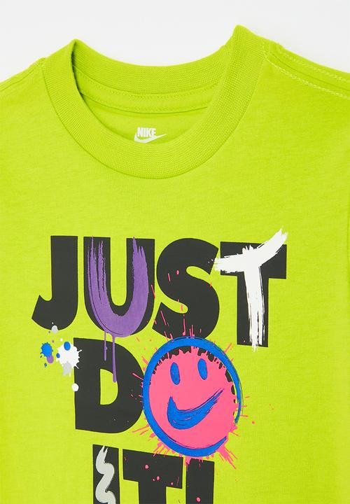Nike - Nkb express yourself jdi ss te - bright cactus