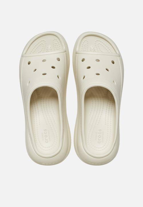 Crocs - Classic crush slide - bone