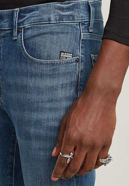 G-STAR - Revend Skinny - medium aged