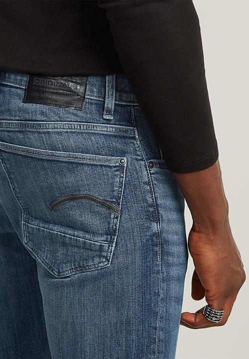 G-STAR - Revend Skinny - medium aged