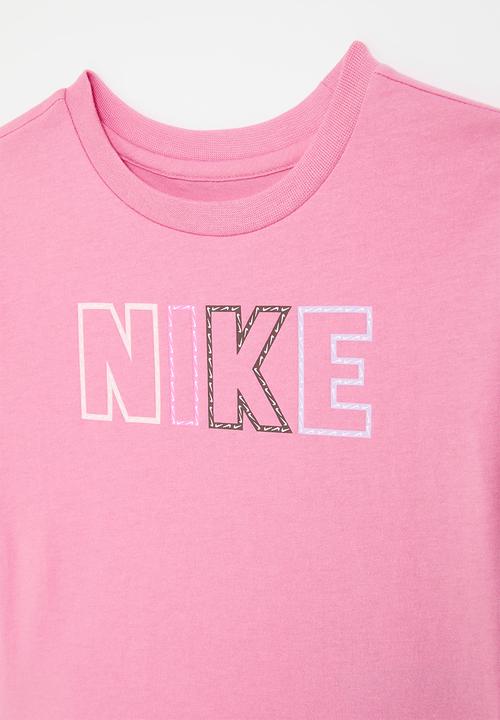 Nike - Nkg femme pop tee - magic flamingo