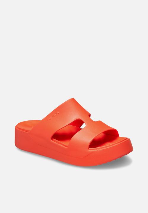 Crocs - Getaway platform h-strap - lava