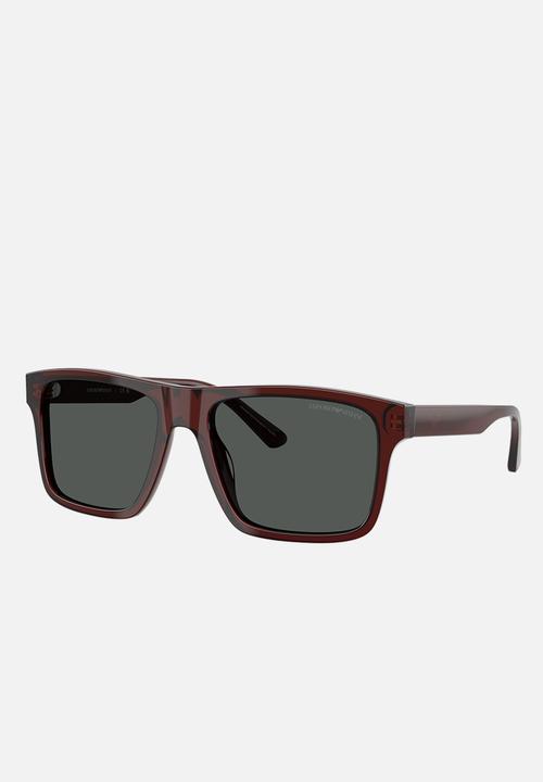 Emporio Armani - EA Square - Transparent Brown