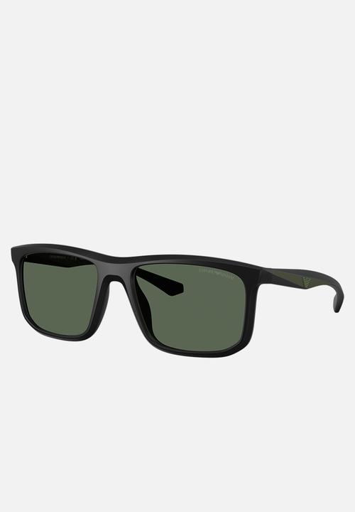 Emporio Armani - EA Square - Matte Black