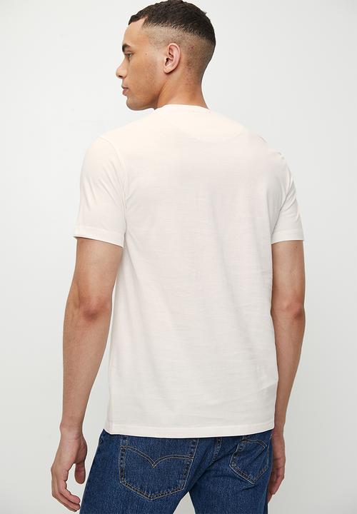 POLO - Vinny logo printed ss tee - off white