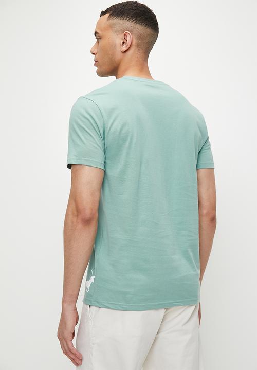 POLO - Trent pjc logo ss tee - aqua