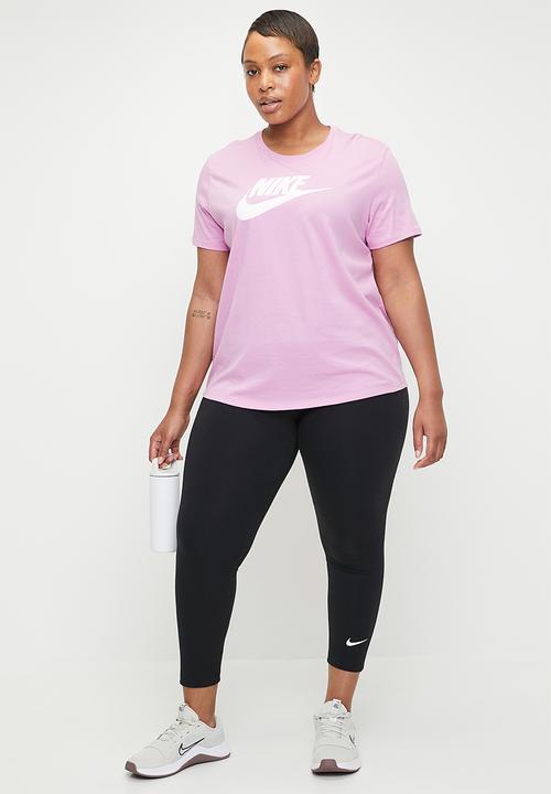 Nike - Nike Plus Icon Futura Club Tee - Beyond Pink & White 