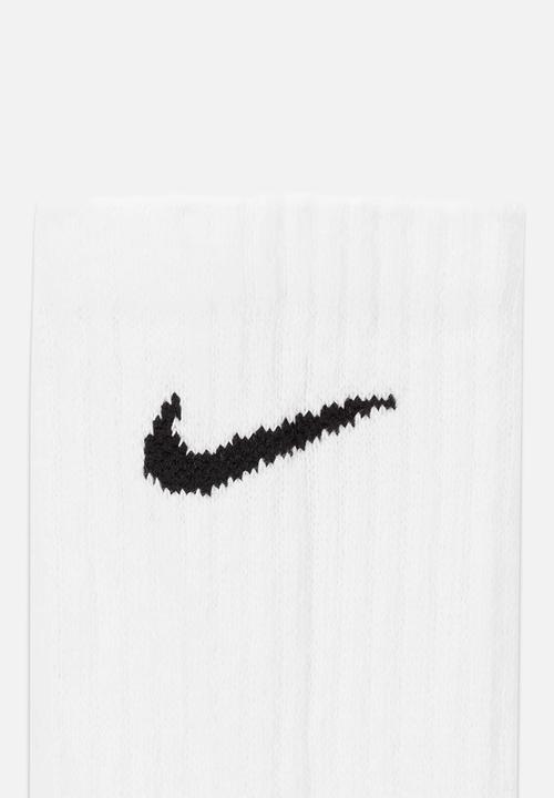 Nike - Nike Everyday 6pk Cushioned- White/Black