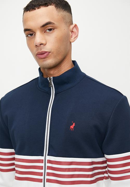 POLO - Reese Long Sleeve Zip Through Sweater - Multi
