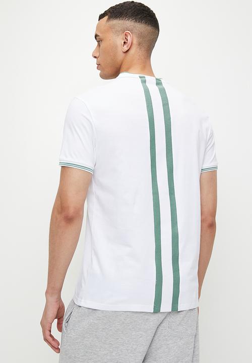 POLO - Clark Sport Short Sleeve Webbing Tee - White