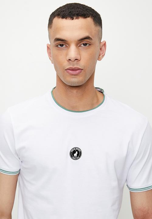 POLO - Clark Sport Short Sleeve Webbing Tee - White