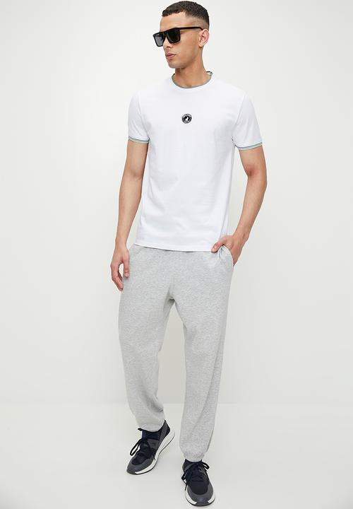 POLO - Clark Sport Short Sleeve Webbing Tee - White